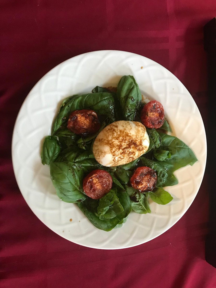 Basil and Burrata Salad